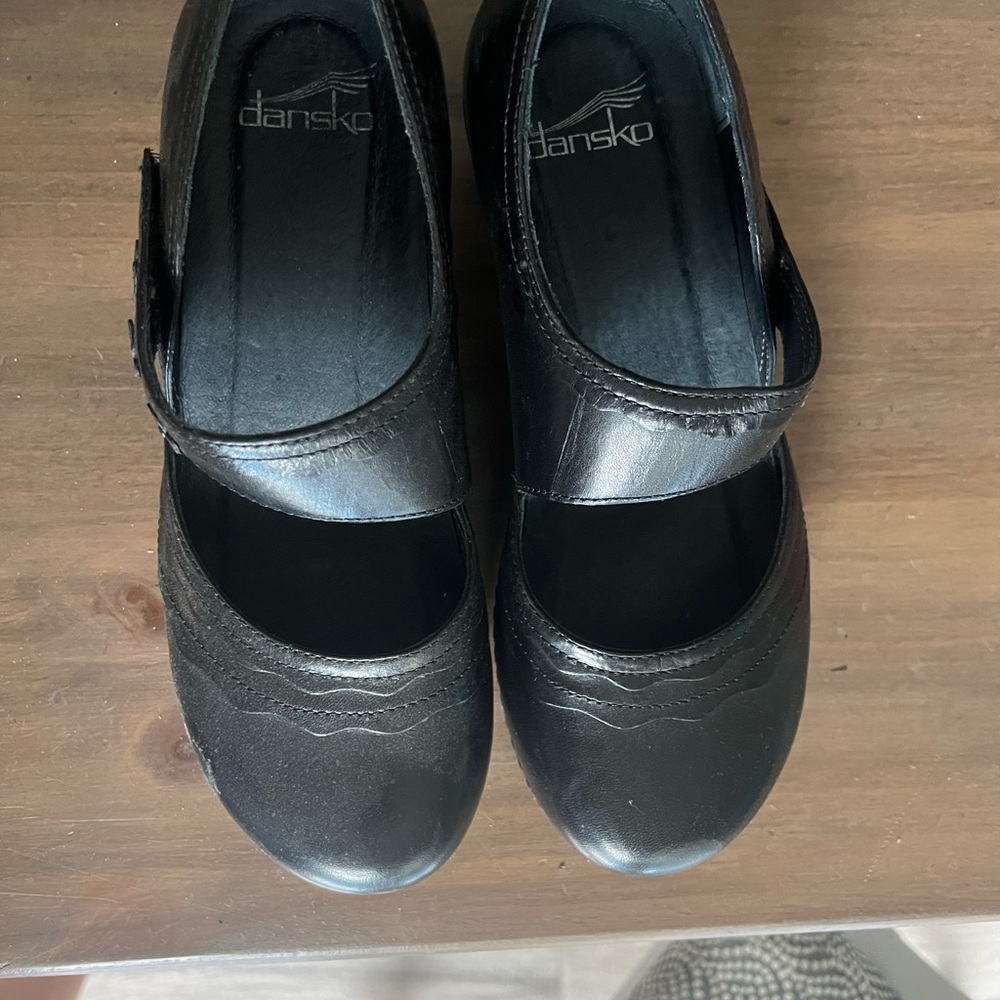Dansko Classic Black Mary Janes